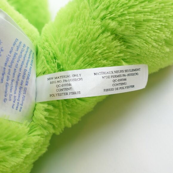 Build A Bear Cubscription Dinosaur 10" Stuffed Animal Plush Green Rainbow Trim - Picture 14 of 14